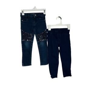 Levi's pull on jeggings/Sonoma jeggings Toddler girls' size 4T